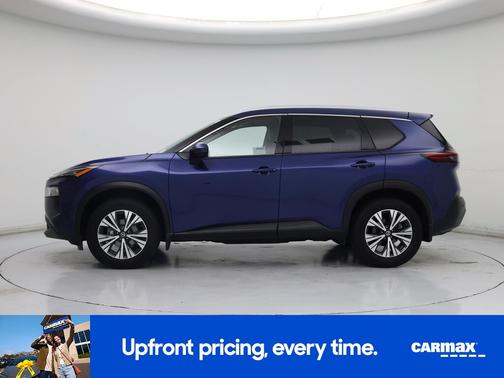 Blue 2021 Nissan Rogue SV