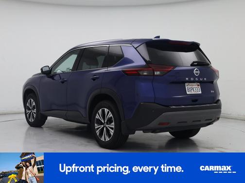 Blue 2021 Nissan Rogue SV