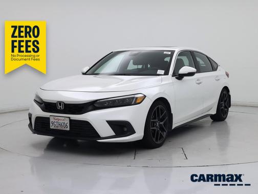 White 2023 Honda Civic Sport Touring
