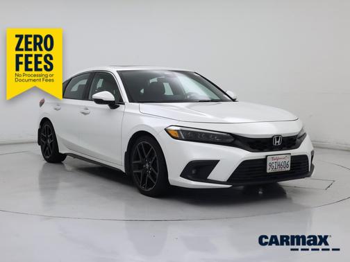 White 2023 Honda Civic Sport Touring