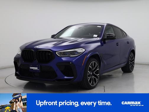 Blue 2020 BMW X6 M
