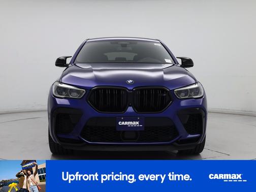 Blue 2020 BMW X6 M