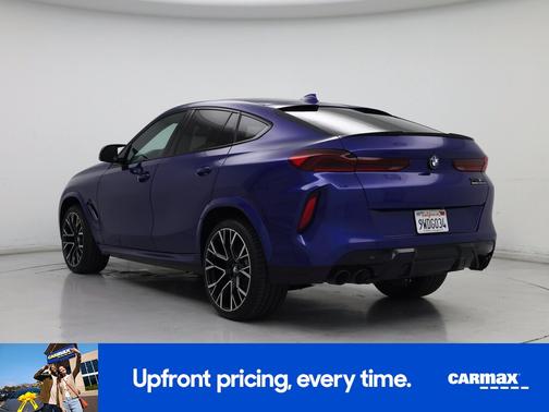 Blue 2020 BMW X6 M