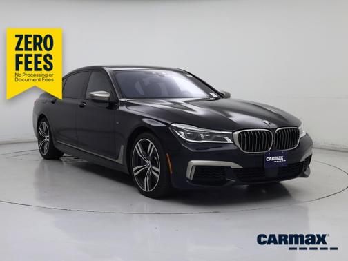 Blue 2018 BMW M760 I xDrive