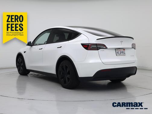 White 2022 Tesla Model Y Long Range