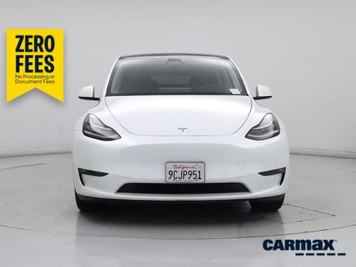 White 2022 Tesla Model Y Long Range