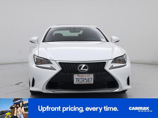 White 2016 Lexus RC 200t