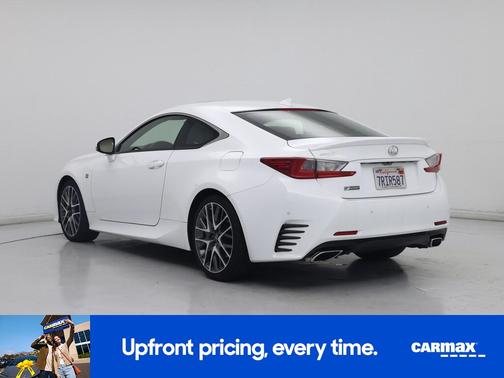 White 2016 Lexus RC 200t