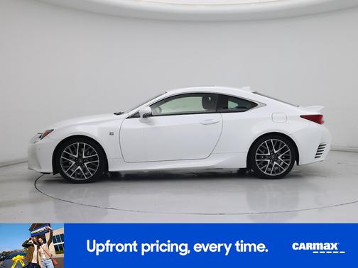 White 2016 Lexus RC 200t