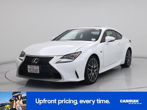 White 2016 Lexus RC 200t