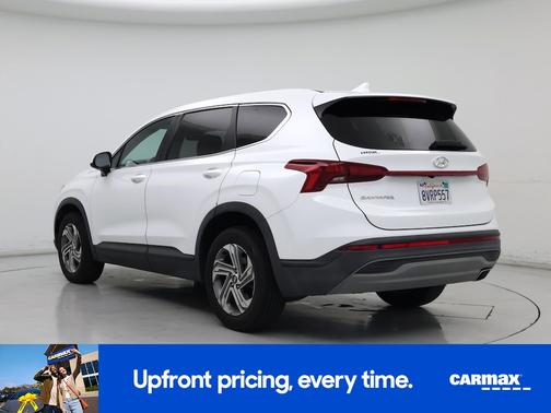 White 2021 Hyundai SANTA FE SE