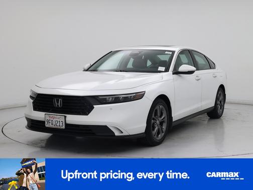 White 2023 Honda Accord Hybrid EX-L