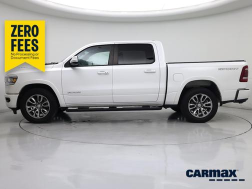 White 2020 RAM 1500 Laramie