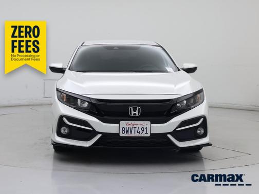 White 2021 Honda Civic Sport