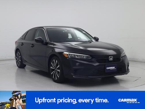 Black 2022 Honda Civic EX