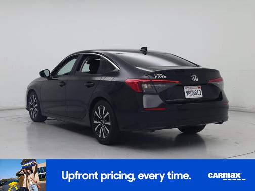 Black 2022 Honda Civic EX