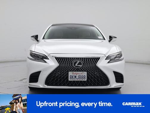 White 2019 Lexus LS 500