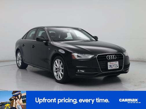 Black 2016 Audi A4 Premium Plus