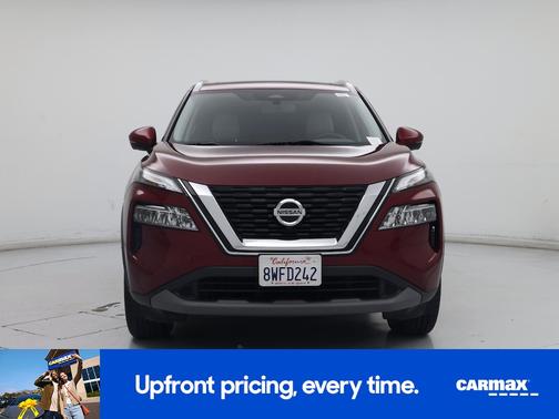 Red 2021 Nissan Rogue SV