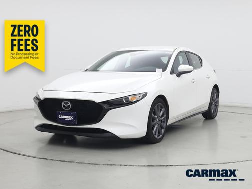 White 2019 Mazda Mazda3 Preferred