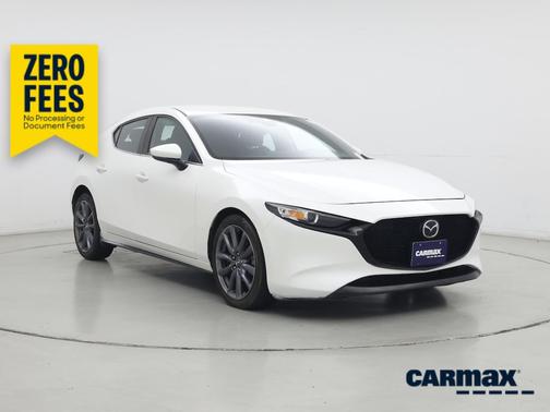 White 2019 Mazda Mazda3 Preferred