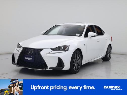 White 2020 Lexus IS 350 F-Sport
