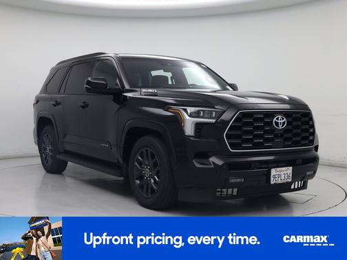 Black 2023 Toyota Sequoia Platinum