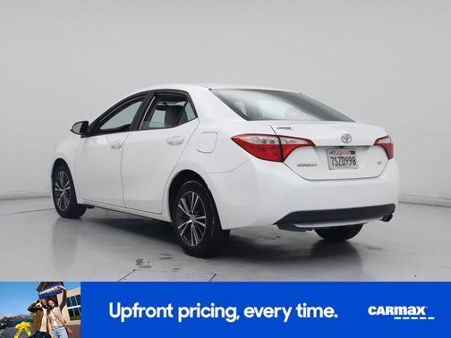 White 2016 Toyota Corolla LE Plus