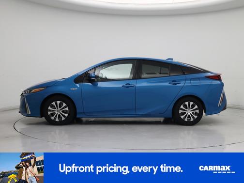 Blue 2021 Toyota Prius Prime XLE
