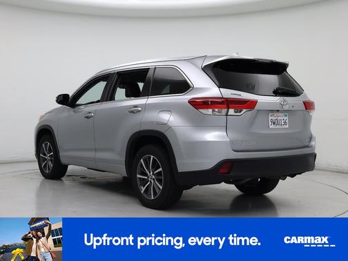 Silver 2018 Toyota Highlander XLE