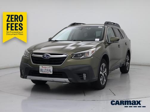 Green 2021 Subaru Outback Limited