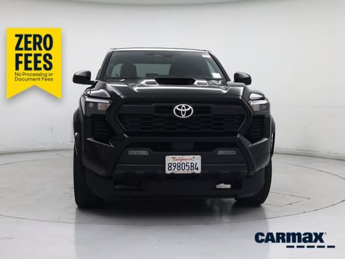Black 2024 Toyota Tacoma TRD Sport