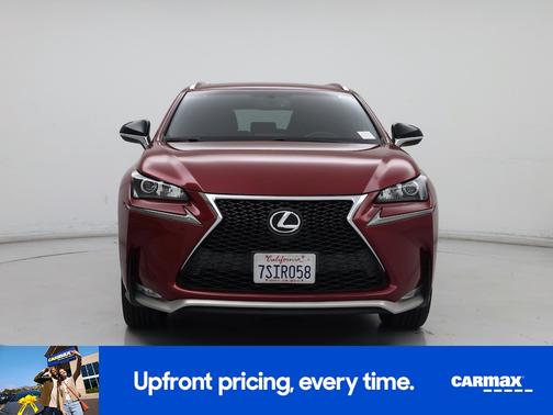 Red 2016 Lexus NX 200t F-Sport