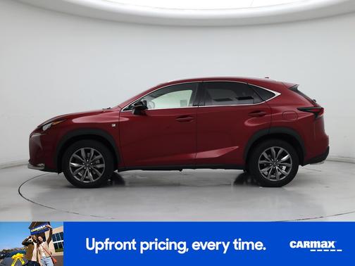 Red 2016 Lexus NX 200t F-Sport