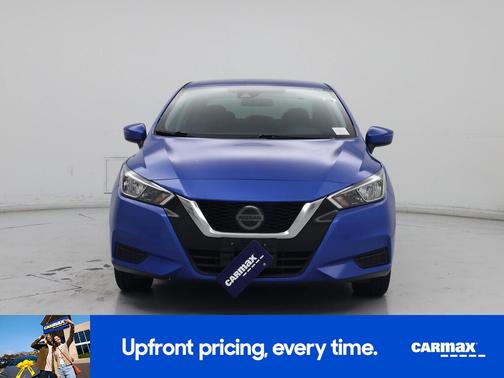 Blue 2021 Nissan Versa SV