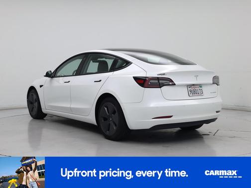 White 2022 Tesla Model 3 Long Range