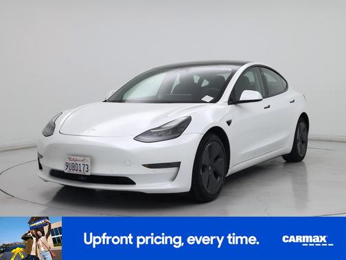 White 2022 Tesla Model 3 Long Range