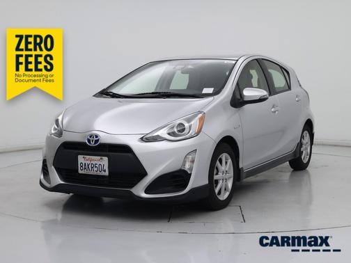 Silver 2017 Toyota Prius c One