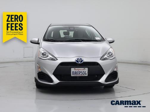 Silver 2017 Toyota Prius c One