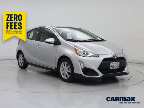 Silver 2017 Toyota Prius c One