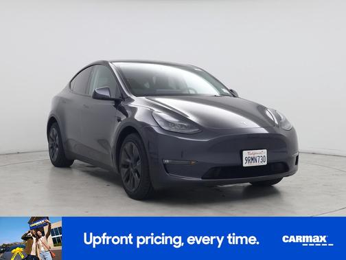 Gray 2025 Tesla Model Y Long Range