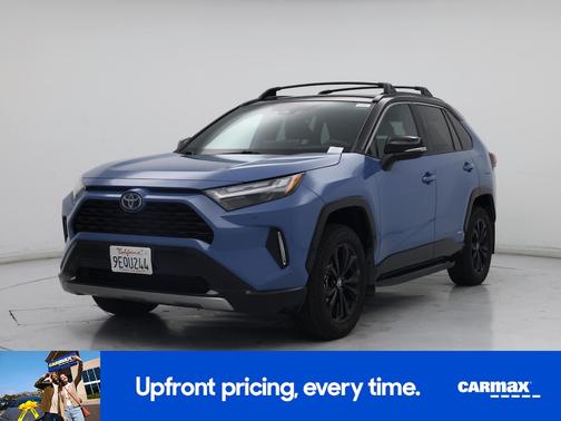 Blue 2023 Toyota RAV4 Hybrid XSE