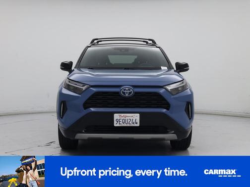 Blue 2023 Toyota RAV4 Hybrid XSE
