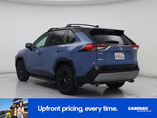 Blue 2023 Toyota RAV4 Hybrid XSE