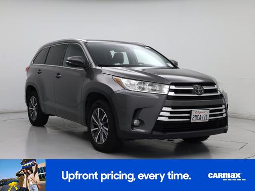 Gray 2018 Toyota Highlander XLE