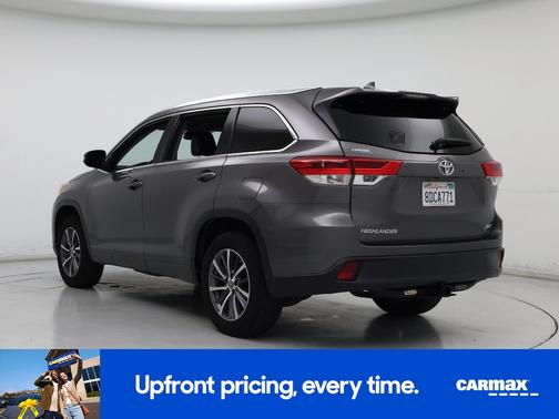 Gray 2018 Toyota Highlander XLE