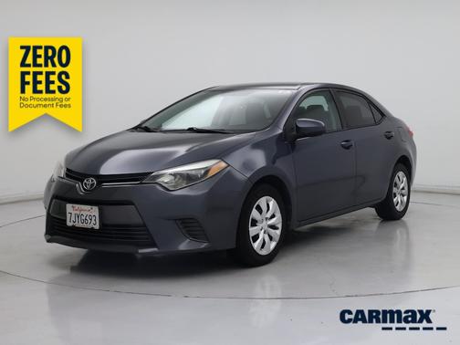 Gray 2015 Toyota Corolla LE