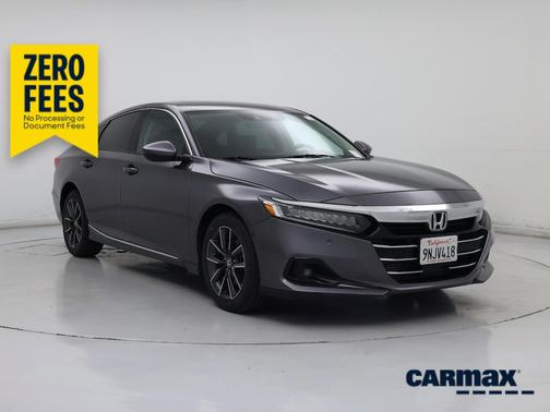 Gray 2021 Honda Accord EX-L