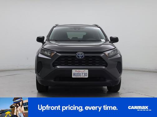 Gray 2021 Toyota RAV4 Hybrid LE