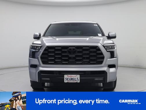 Silver 2024 Toyota Sequoia Platinum